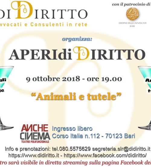 Evento Animali e tutela
