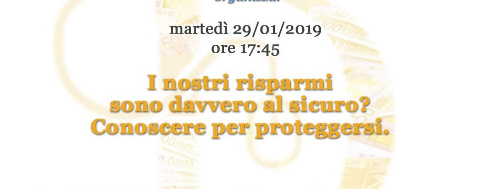 Aperididiritto. I nostri risparmi sono davvero al sicuro?